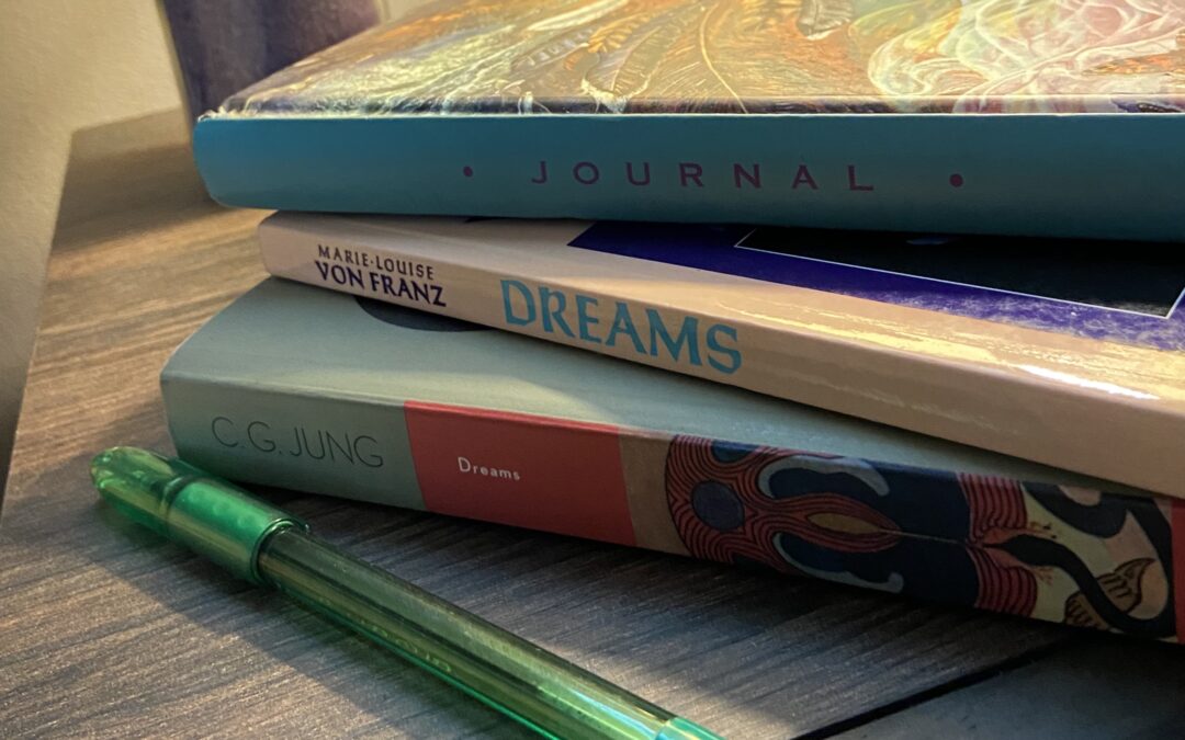 dream journal by bedside